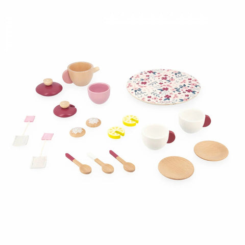Janod Twist - Tea Set-Games & Toys,Imaginative Play,Janod Toys,Kitchens & Shops & School,Play Kitchen Accessories,Role Play,Wooden Toys-Learning SPACE