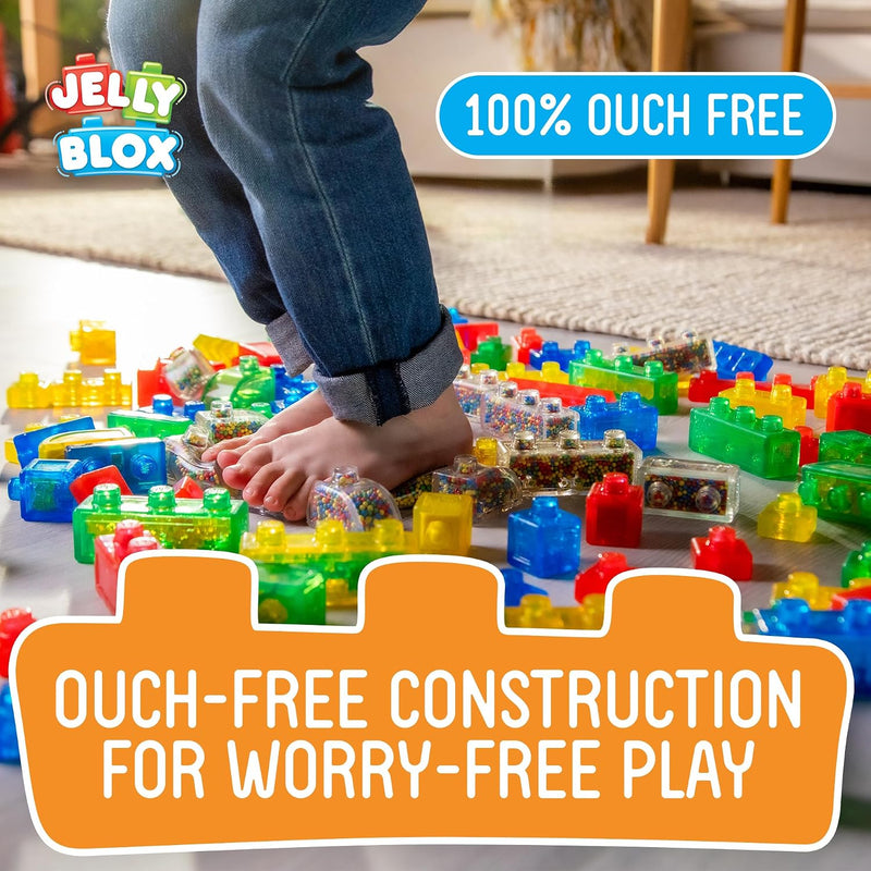 Jelly Blox Dump Truck Set, Building Toys Learning SPACE