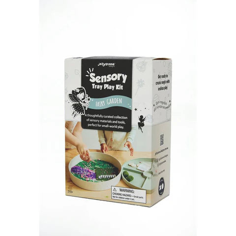 Jellystone Designs Fairy Garden Sensory Kit - Includes Tray, Learning SPACE