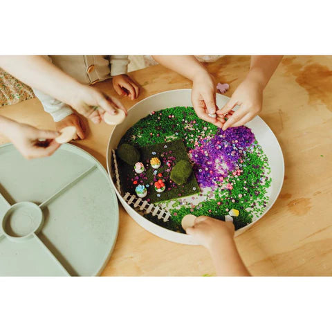Jellystone Designs Fairy Garden Sensory Kit - Includes Tray, Learning SPACE
