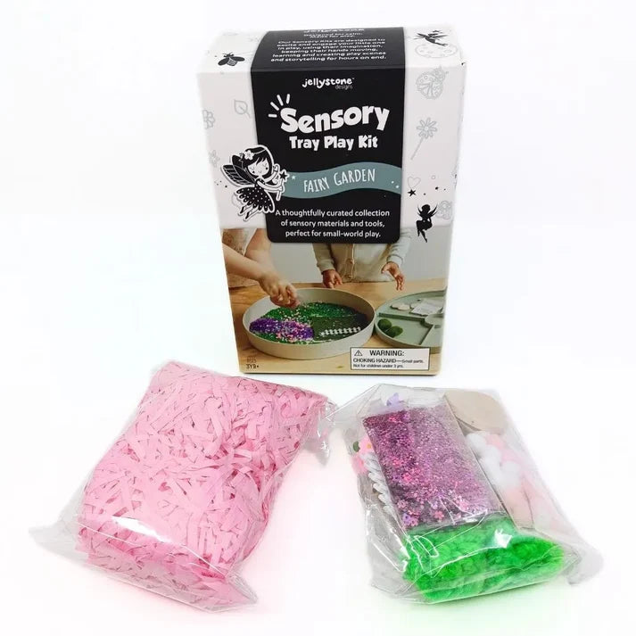 Jellystone Designs Fairy Garden Sensory Kit, Sensory toy Learning SPACE