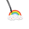 Jellystone Designs Rainbow Pendant-Chewing, Halilit Toys, Oral Motor & Chewing Skills-Bright-JSRPB-Learning SPACE