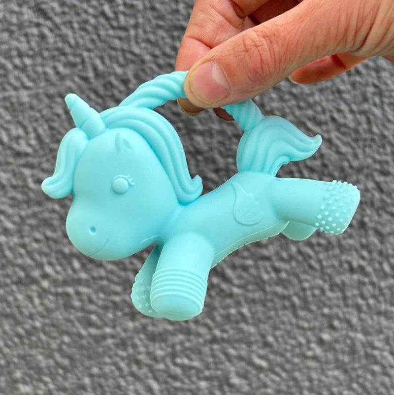 Jellystone Designs Unicorn Teether, Pacifiers, Teethers & Teething Relief Learning SPACE