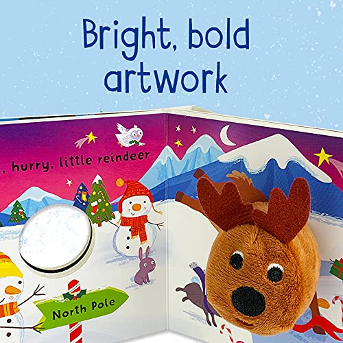 Jingle Jingle, Little Reindeer Finger Puppet Book, Learning SPACE