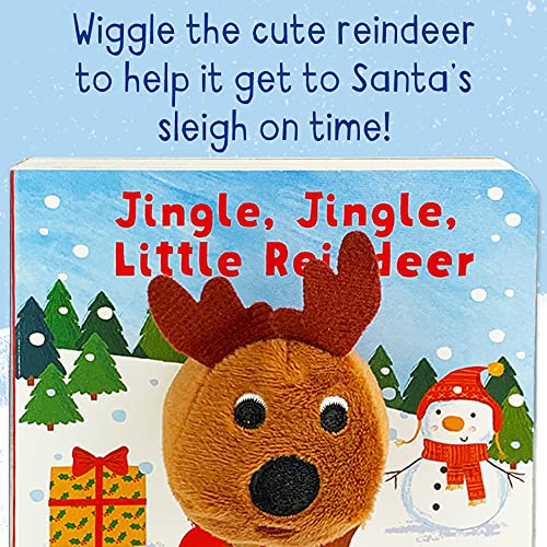 Jingle Jingle, Little Reindeer Finger Puppet Book, Learning SPACE