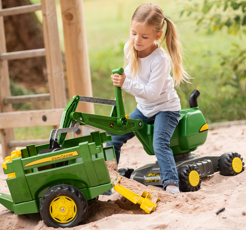 John Deere Mobile 360 Degree Toy Excavator, Learning SPACE