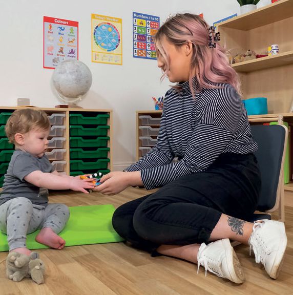 Jolly Back Floor Chair, Chairs Learning SPACE