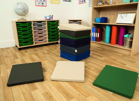 Jolly Back Maxi Wedge - Set of 12-Cushions,Dropship,Furniture,Padded Seating,Seating,Wellbeing Furniture,Willowbrook-Naturals-Without Trolley-JB004/NAT-Learning SPACE