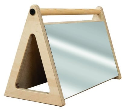 Jolly Back Tummy Time Mirror, Learning SPACE