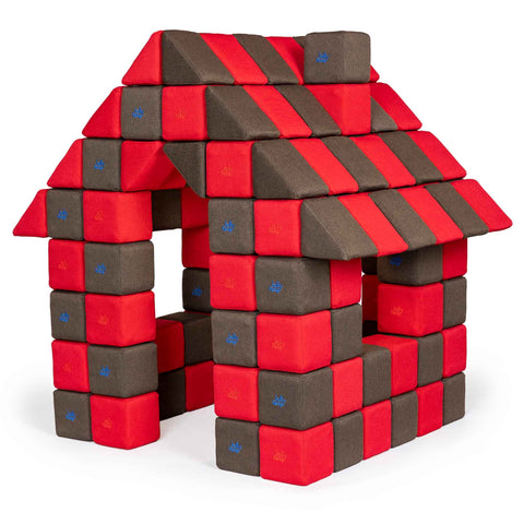 JollyHeap Magnetic 150 Block Joy Set-Building Blocks,Jollyheap,Soft Play Sets-12-24-JHJOY-1224-Learning SPACE