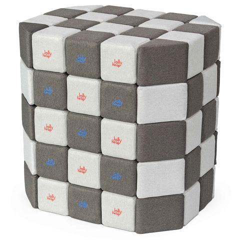 Jollyheap Magnetic Blocks Basic Set 100-Building Blocks,Jollyheap,Soft Play Sets-15-22-JHBASIC-1522-Learning SPACE