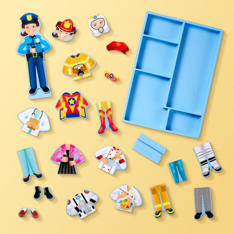 Julia - Magnetic Dress Up Puzzle-Puzzles-13-99 Piece Jigsaw,Dress Up Costumes & Masks,Imaginative Play,Pretend play,Role Play,Strength & Co-Ordination-Learning SPACE