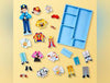 Julia - Magnetic Dress Up Puzzle-Puzzles-13-99 Piece Jigsaw,Dress Up Costumes & Masks,Imaginative Play,Pretend play,Role Play,Strength & Co-Ordination-Learning SPACE