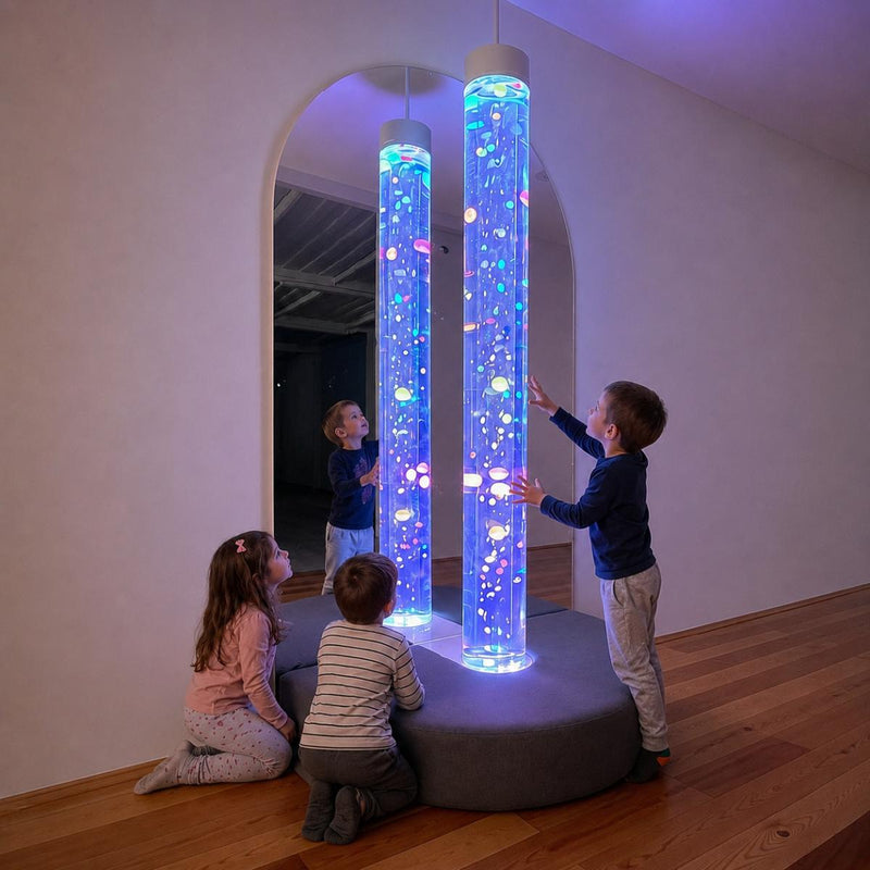 Lumina Multi-Connect Jumbo Bead Tube with Mirror & Padded Surround, Learning SPACE
