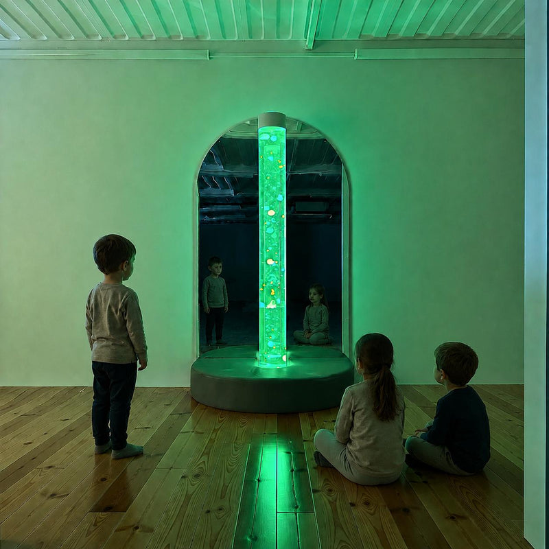 Lumina Multi-Connect Jumbo Bead Tube with Mirror & Padded Surround, Learning SPACE