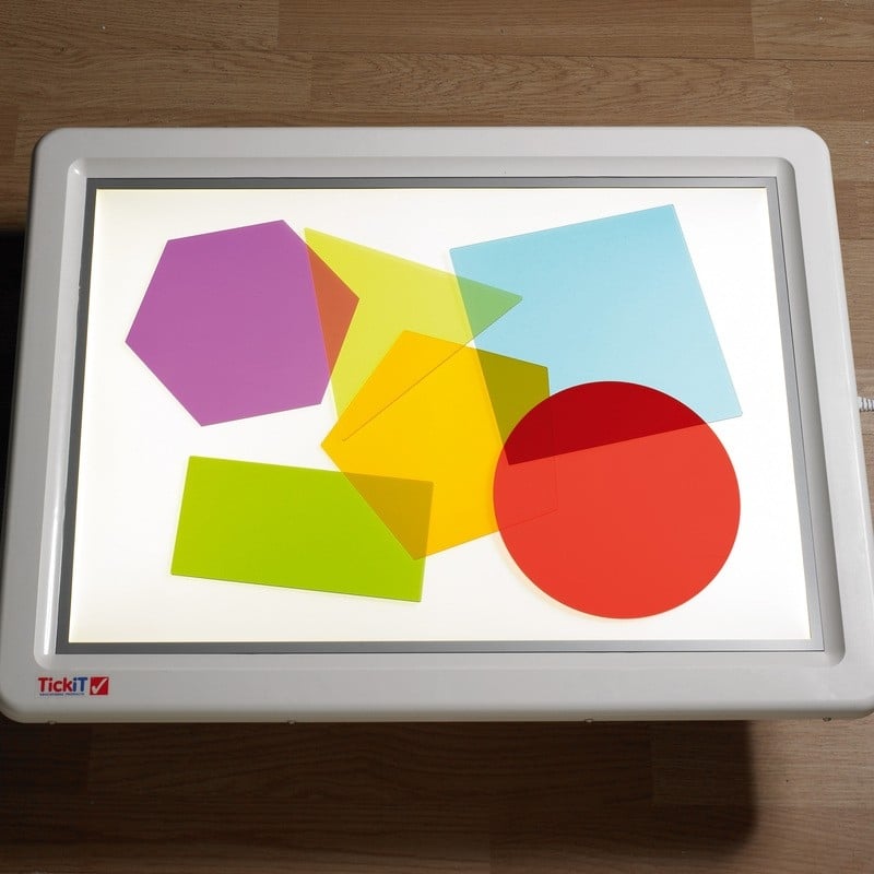 Jumbo Colour Mixing Shapes, Art Supplies Learning SPACE
