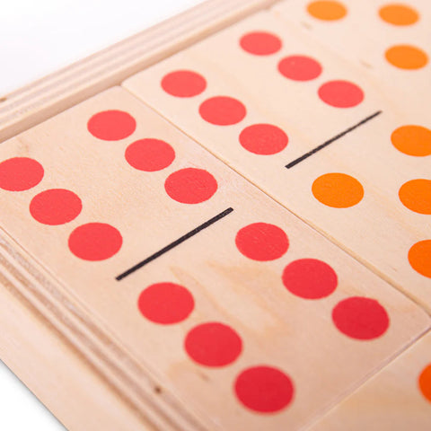 Jumbo Dominoes Wooden Children's Game-Bigjigs Toys,Dyscalculia,Games & Toys,Neuro Diversity,SCOTEXCEL,Stock,Table Top & Family Games,Teen Games,Wooden Toys-Learning SPACE