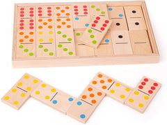 Jumbo Dominoes Wooden Children's Game-Bigjigs Toys,Dyscalculia,Games & Toys,Neuro Diversity,SCOTEXCEL,Stock,Table Top & Family Games,Teen Games,Wooden Toys-Learning SPACE