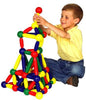 Jumbo Magnetic Construction Set - 72 Pieces-Additional Need,AllSensory,Calming & Anxiety,Dropship,Engineering & Construction,Fine Motor Skills,Helps With,Maths,Playlearn,Primary Maths,S.T.E.M,Sensory Seeking,Shape & Space & Measure,Stacking Toys & Sorting Toys,Stock-Learning SPACE