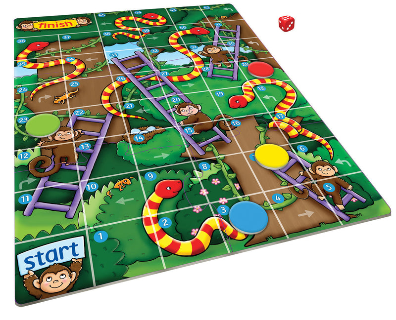 Jungle Snakes and Ladders Mini Game, Learning SPACE