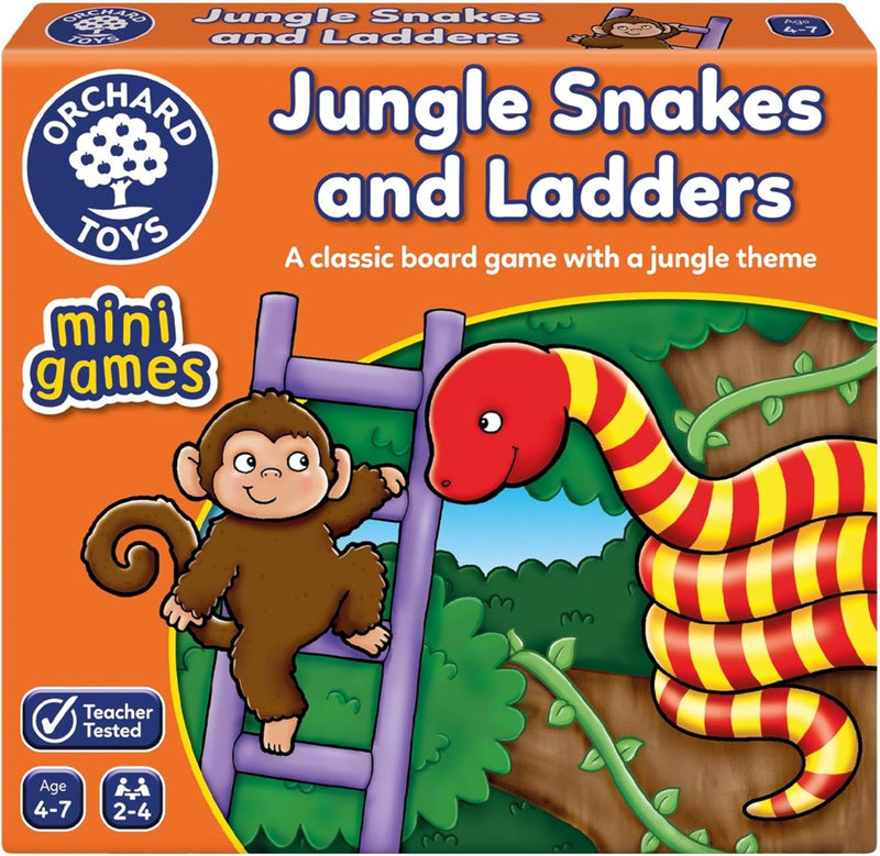 Jungle Snakes and Ladders Mini Game, Learning SPACE