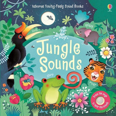 Jungle Sounds - Noisy Book-AllSensory,Baby Books & Posters,Baby Musical Toys,Baby Sensory Toys,Calming & Anxiety,Early Years Books & Posters,Early Years Literacy,Music,Sensory Seeking,Sound Equipment,Stock,Usborne Books-Learning SPACE
