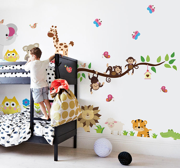 Jungle Wall Sticker, Learning SPACE