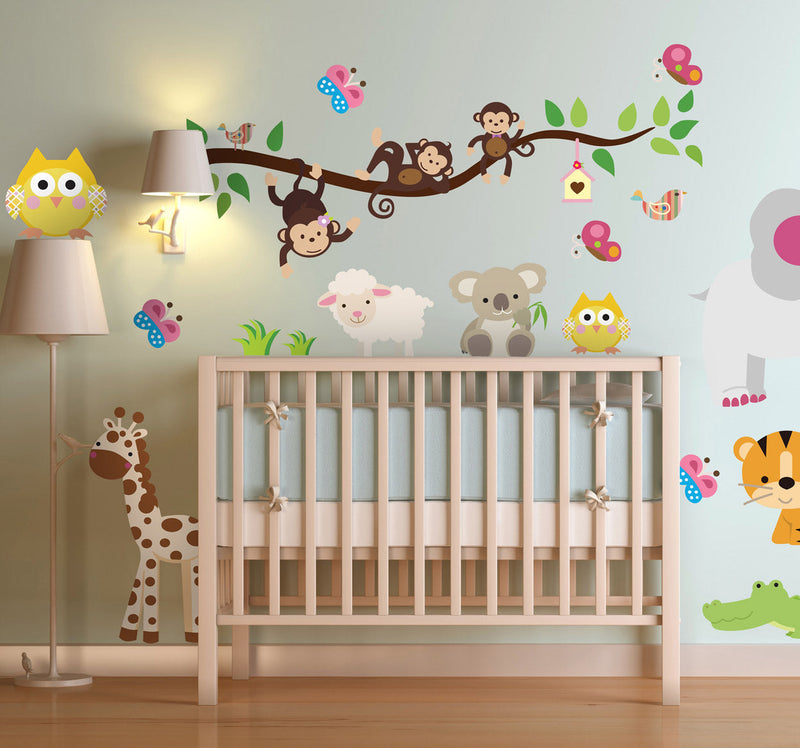 Jungle Wall Sticker, Learning SPACE