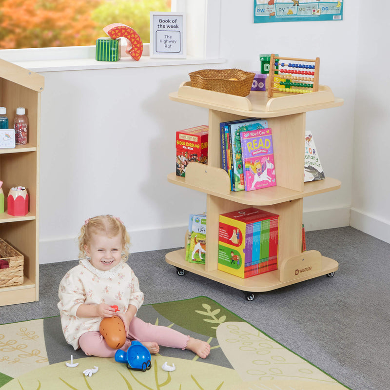 Mobile 4-Way Book Stand, Learning SPACE