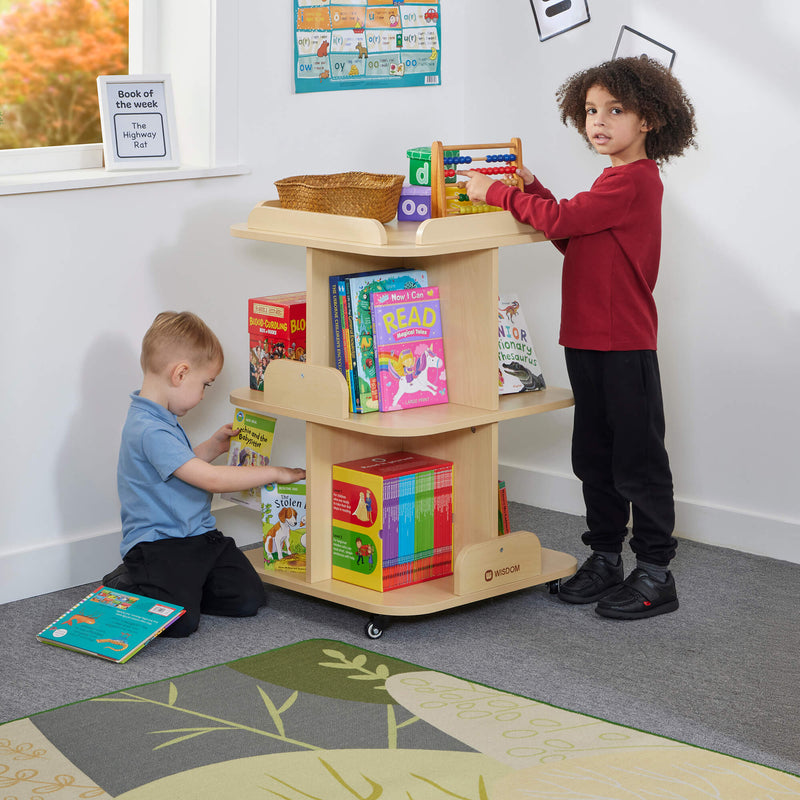 Mobile 4-Way Book Stand, Learning SPACE