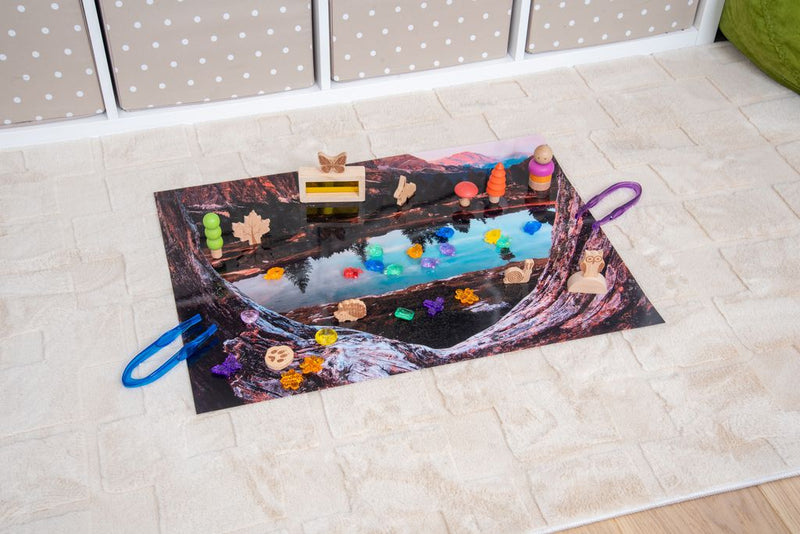 Lake View A2 Play Mat, Learning SPACE