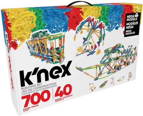 K'Nex Classics 700 Piece 40 Model Mega Models-Additional Need,Engineering & Construction,Farms & Construction,Fine Motor Skills,Games & Toys,Imaginative Play,K'Nex Construction Toys,Primary Games & Toys,S.T.E.M,Science Activities,SCOTEXCEL,Stock,Strength & Co-Ordination,Teen Games-Learning SPACE