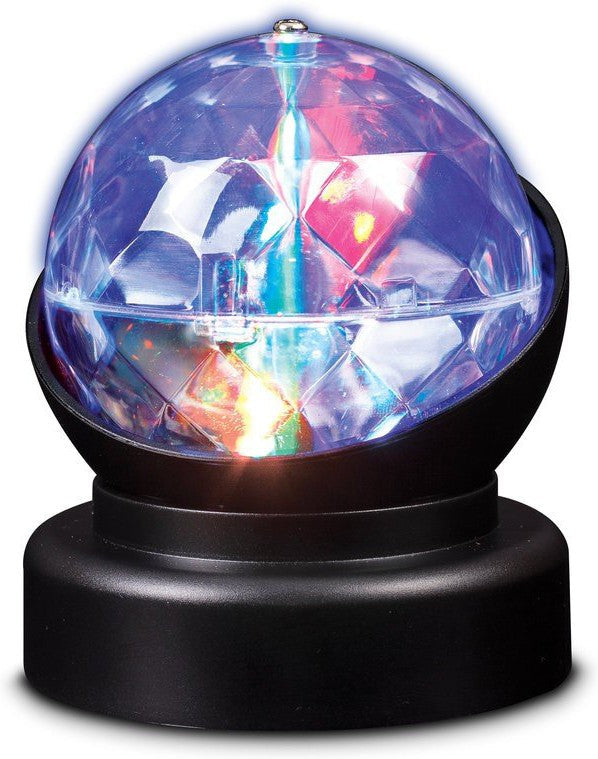 Kaleidoscope Rotating Disco Ball (Battery Operated) Projector, Learning SPACE