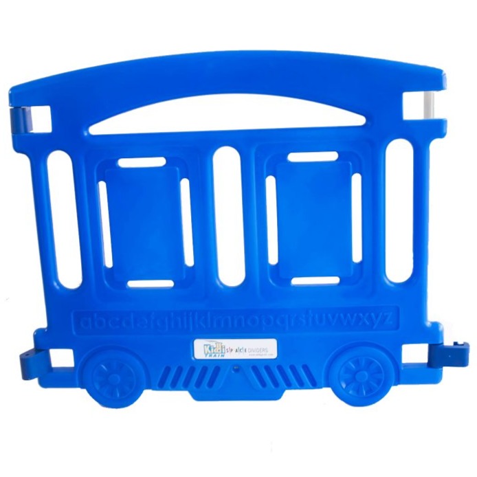 Kiddi Train Space Dividers, Blue Carriage Learning SPACE