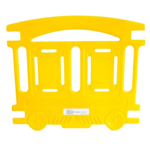 Kiddi Train Space Dividers-Addgards,Dividers,Wellbeing Furniture-Yellow Carriage-KDCY-Learning SPACE