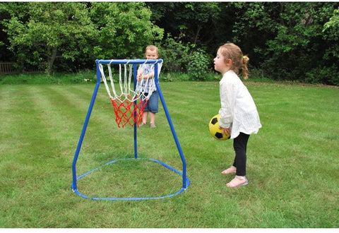 Kids' Basketball Hoop With Stand-Active Games,Calmer Classrooms,Exercise,Garden Game,Outdoor Toys & Games,Playground Equipment,Stock,Strength & Co-Ordination,Teen & Adult Swings,Teen Games,TickiT-Learning SPACE