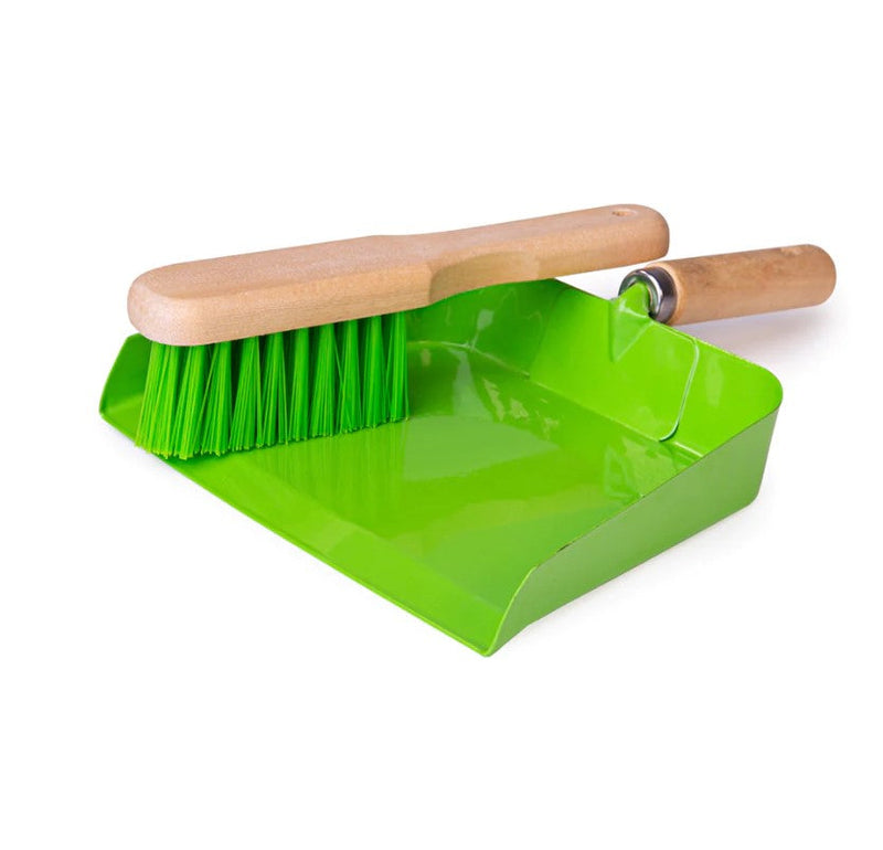 Kids Dust Pan and Brush Imaginative Role Play Toy, Learning SPACE