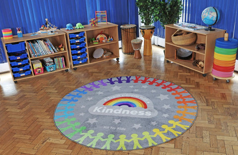 Kindness Carpet 2m-Calmer Classrooms, Educational Carpet, Helps With, Kit For Kids, Mats & Rugs, Multi-Colour, Rewards & Behaviour, Rugs, Wellbeing Furniture-MAT1270-Learning SPACE