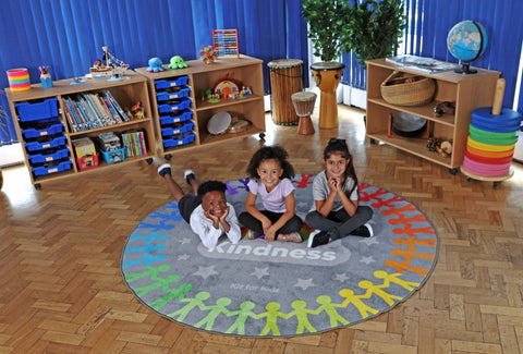 Kindness Carpet 2m-Calmer Classrooms, Educational Carpet, Helps With, Kit For Kids, Mats & Rugs, Multi-Colour, Rewards & Behaviour, Rugs, Wellbeing Furniture-MAT1270-Learning SPACE