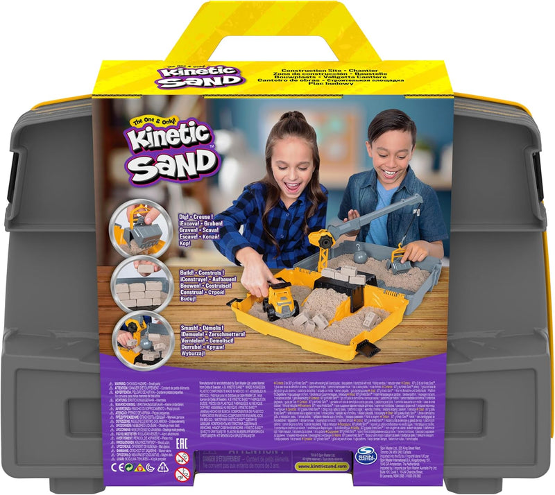 Kinetic Sand Construction Site Sandbox, Learning SPACE