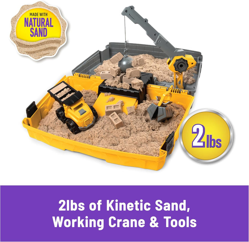 Kinetic Sand Construction Site Sandbox, Learning SPACE