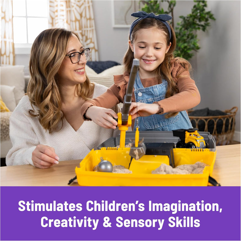 Kinetic Sand Construction Site Sandbox, Learning SPACE