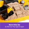 Kinetic Sand Construction Site Sandbox-Kinetic Sand,Sand,Sand & Water,Water & Sand Toys-Learning SPACE