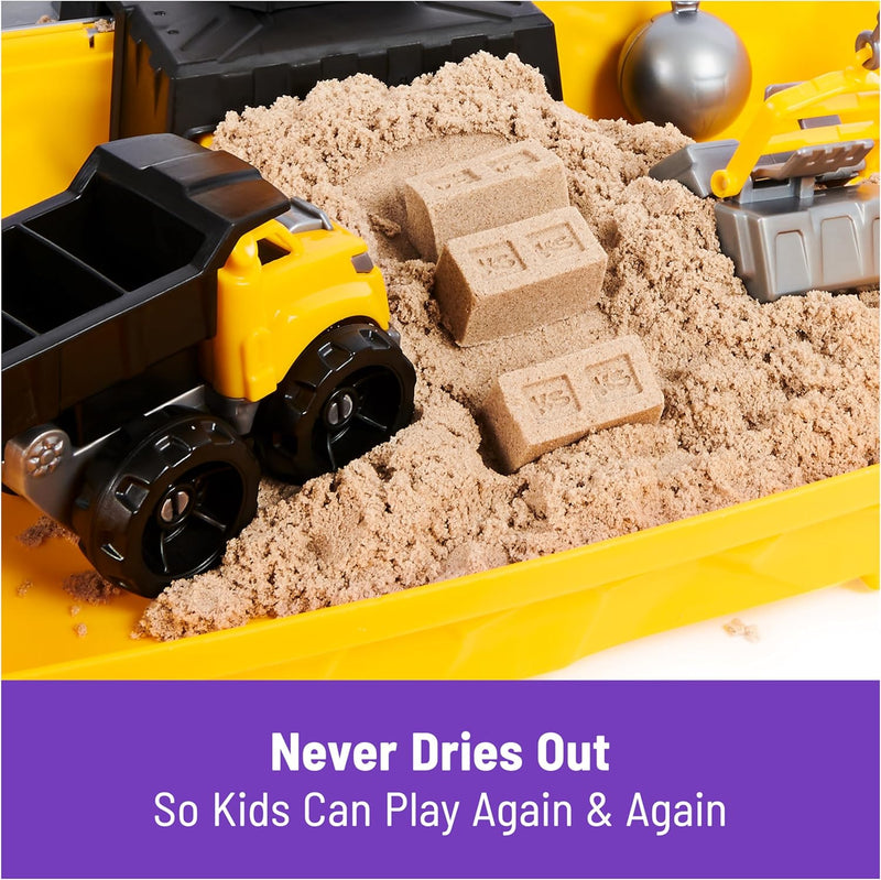 Kinetic Sand Construction Site Sandbox, Learning SPACE