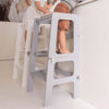 Kitchen Helper Tower 2 in 1 Unit - Folding Table/Chair-Furniture-Chairs,Kitchen Aid,Monkey Gym,Tables-Learning SPACE