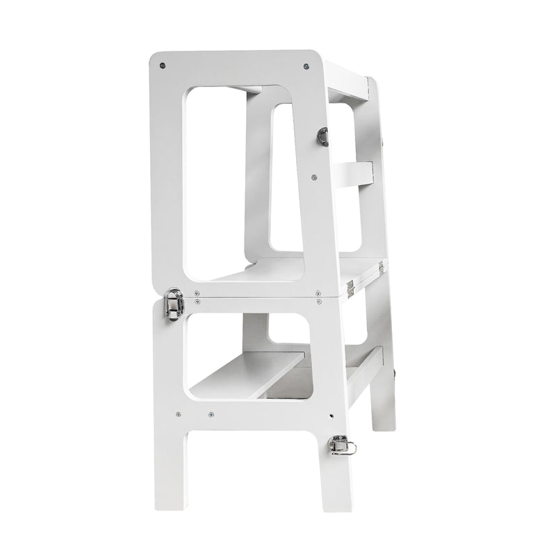 Kitchen Helper Tower 2 in 1 Unit - Folding Table/Chair, Furniture Learning SPACE