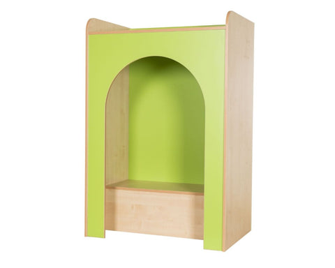 KubbyClass® Library Reading Nook-Nooks,Nooks dens & Reading Areas,Wellbeing Furniture,Willowbrook-Lime-KCRN1500-Lime-Learning SPACE