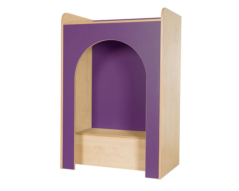 KubbyClass® Library Reading Nook-Nooks, Nooks dens & Reading Areas, Wellbeing Furniture, Willowbrook-Plum-Learning SPACE