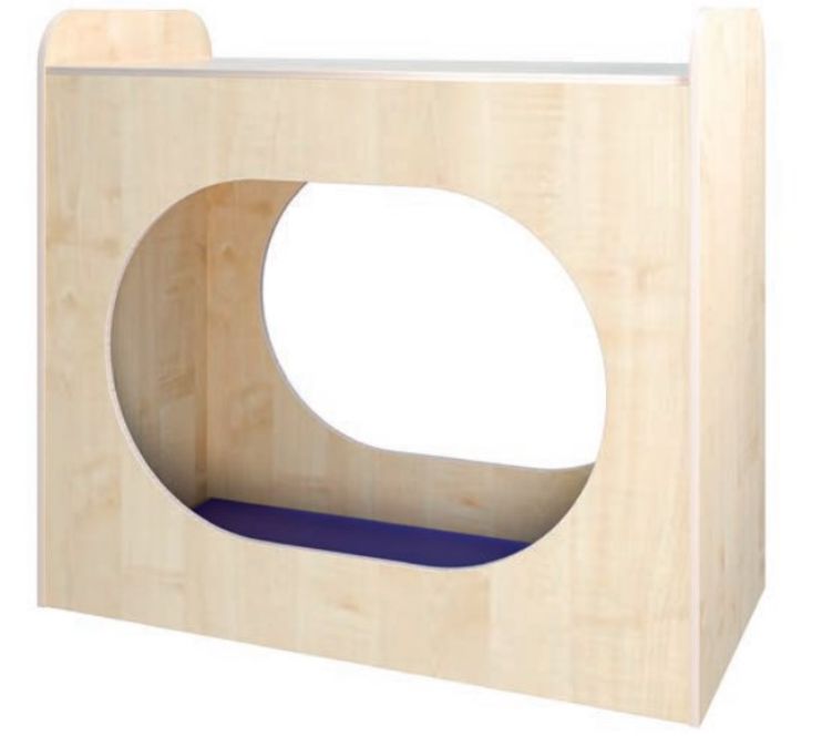Kubbyclass Double Hideaway Play Nook & Floor Mat, Learning SPACE