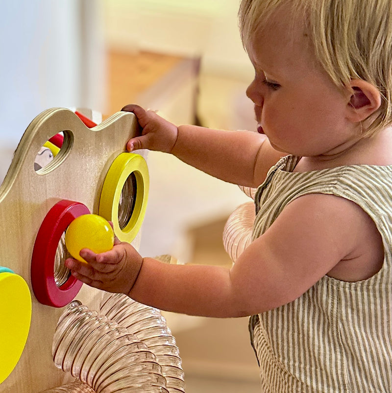 Twist and Turn Tubie - Wooden Sensory Play, Learning SPACE